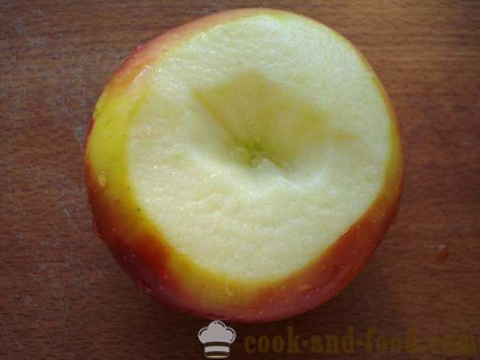 Печени ябълки в микровълновата - как да се готвя ябълки в микровълнова фурна, стъпка по стъпка рецепти снимки