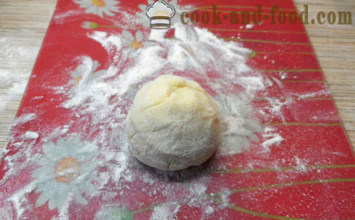 Сладки заквасена сметана гевреци с мармалад - как да се готвя гевреци с заквасена сметана у дома, стъпка по стъпка рецепти снимки