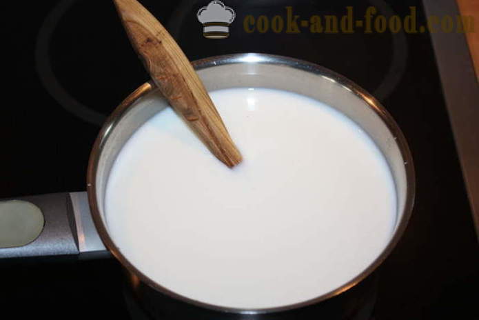 Мляко каша от саго - как да се готви каша от саго вкусно, с една стъпка по стъпка рецепти снимки