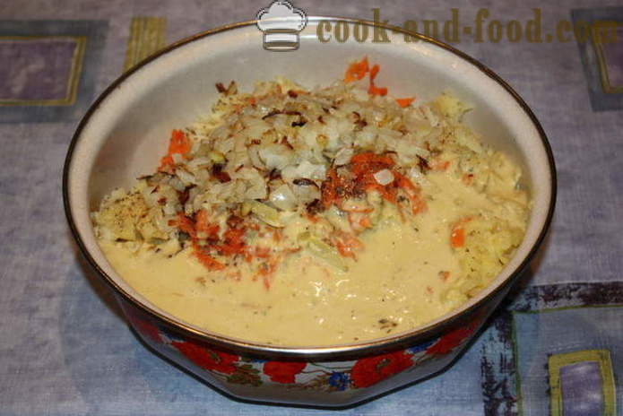 Картофени кюфтета с лук и моркови - как да се готви картофени кюфтета варени картофи, с една стъпка по стъпка рецепти снимки