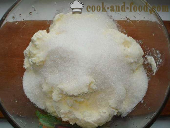 Обикновено чийзкейк кексчета в multivarka - как да се готвя торта в multivarka, стъпка по стъпка рецепти снимки