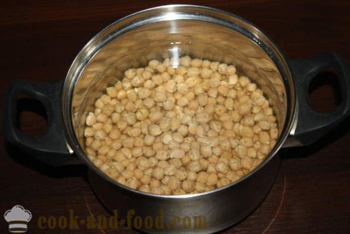 Домашна хумус от нахут - как да се направи хумус у дома си, стъпка по стъпка рецепти снимки