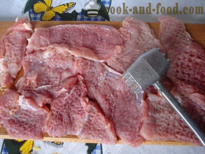 Сочни свински пържоли в тесто - как да се направи мека и сочна свинска пържола в тигана, стъпка по стъпка рецепти снимки