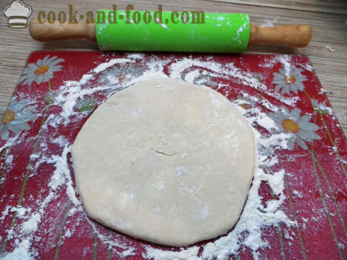 Khachapuri в сирене Имеретия - как да се направи питки със сирене в тиган, стъпка по стъпка рецепти снимки
