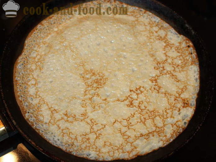 Almond палачинки с дупки - как да се пекат палачинки тънки с дупки, стъпка по стъпка рецепти снимки