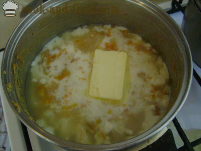 Овесена каша овесена каша от цели зърна на мляко - как да приготвят вкусни овесени зърна в мляко, с една стъпка по стъпка рецепти снимки