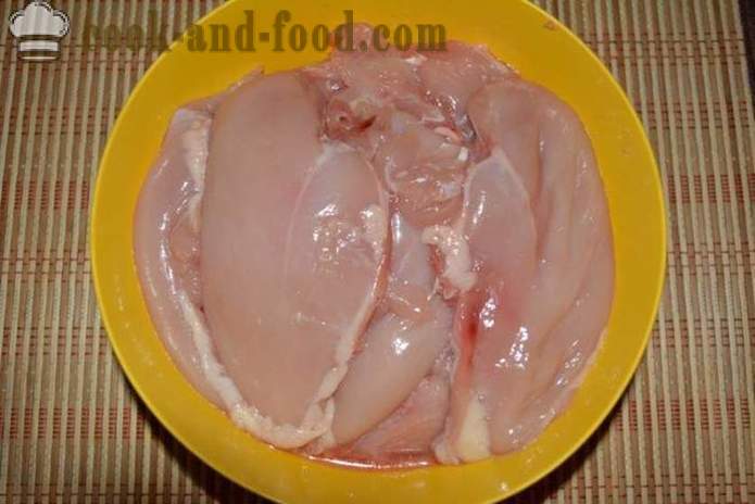 Сочни котлети от пилешки гърди с грис - как да готвят сочни кюфтета от пилешки гърди, стъпка по стъпка рецепти снимки