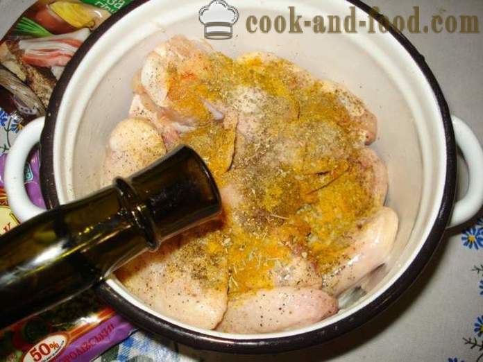 Шишчета от пилешки крилца - като вкусна марината за барбекю пилешки крилца, стъпка по стъпка рецепти снимки