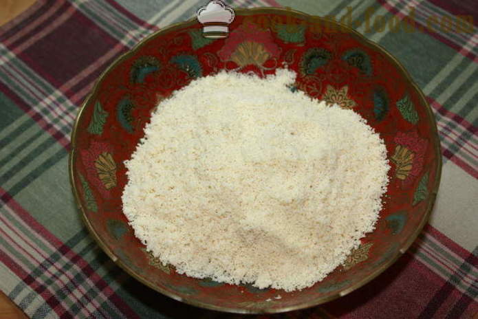 Almond брашно - как да се направи бадемово брашно у дома си, стъпка по стъпка рецепти снимки