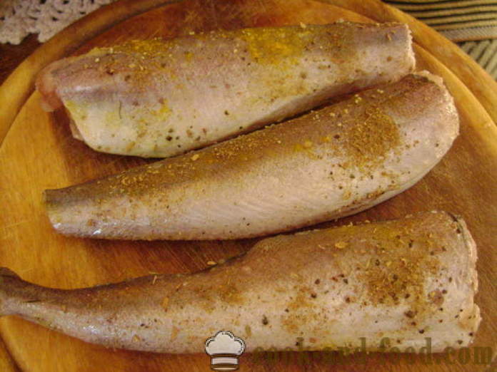 Риба готвене - как да се готви риба за готвене във фурната, с една стъпка по стъпка рецепти снимки