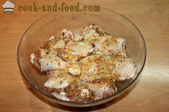 Пилешки парчета, панирани - като вкусна да се готви пилешки парчета във фурната, с една стъпка по стъпка рецепти снимки