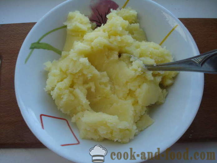 Плънка за кнедли с картофи - как да се направи плънка за кнедли и картофи, с една стъпка по стъпка рецепти снимки