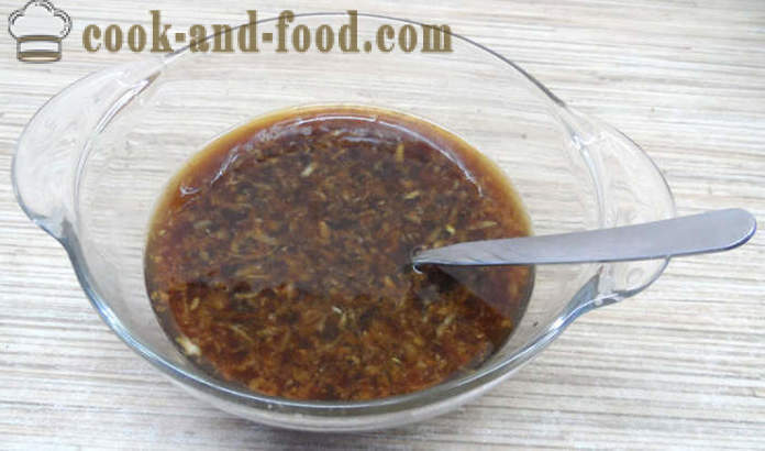 Скумрия пържени в териаки сос в тиган - как да се готви вкусни пържени скумрия, стъпка по стъпка рецепти снимки