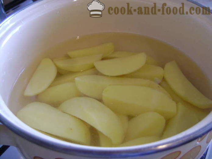 Картофено пюре с мляко - как да се готвя картофено пюре, стъпка по стъпка рецепти снимки