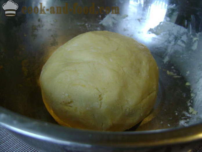 Маслено тесто пръстен ядки - как да се готвя от маслена пръстен ядки, стъпка по стъпка рецепти снимки