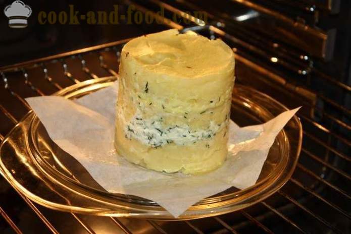 Layer картофи запечени с кашкавал във фурната - като печени картофи със сирене на фурна, с една стъпка по стъпка рецепти снимки