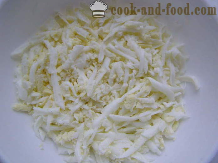Вкусни раци салата с царевица и яйца - как да се готвя салата от раци с царевица бързо и вкусно, с една стъпка по стъпка рецепти снимки