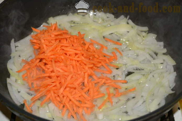 Lobio от червен боб с моркови и lukom- как да се готвя lobio от червен боб, стъпка по стъпка рецепти снимки