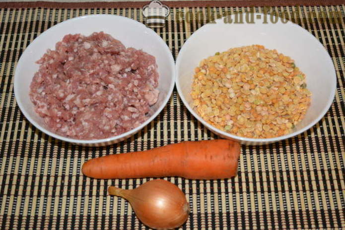 Грахова супа с месо - как да се готвя грахова супа в multivarka бързо, стъпка по стъпка рецепти снимки