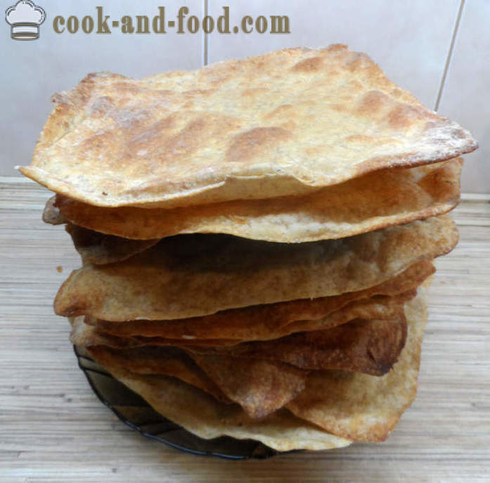 Чапати - индийски сладкиши - как да се правят chapatis у дома си, стъпка по стъпка рецепти снимки