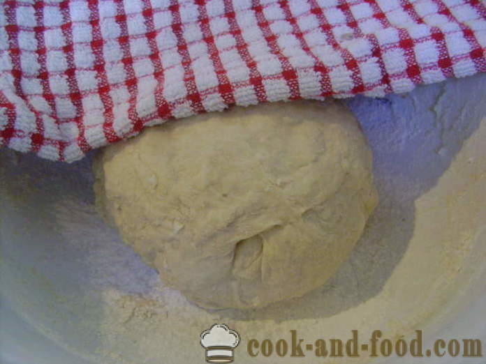 Тесто с мая за пържени пайове с мляко - как да се подготвят тесто с мая за пайове, пържени, с една стъпка по стъпка рецепти снимки