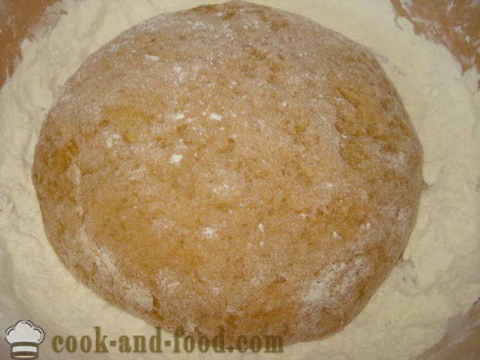 Ginger-мед тесто за меденки и натруфен къща - как да се направи тестото за натруфен, стъпка по стъпка рецепти снимки