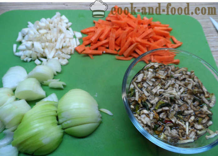Ризото със зеленчуци в multivarka замразени и сушени - Как да се готви ризото в multivarka у дома, стъпка по стъпка рецепти снимки
