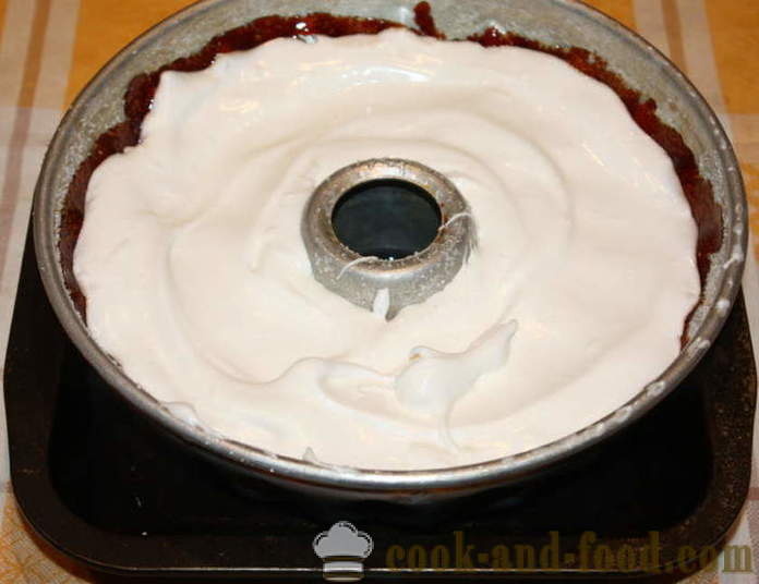 Десерт меренге във фурната - как да се готвя целувка в дома, стъпка по стъпка рецепти снимки