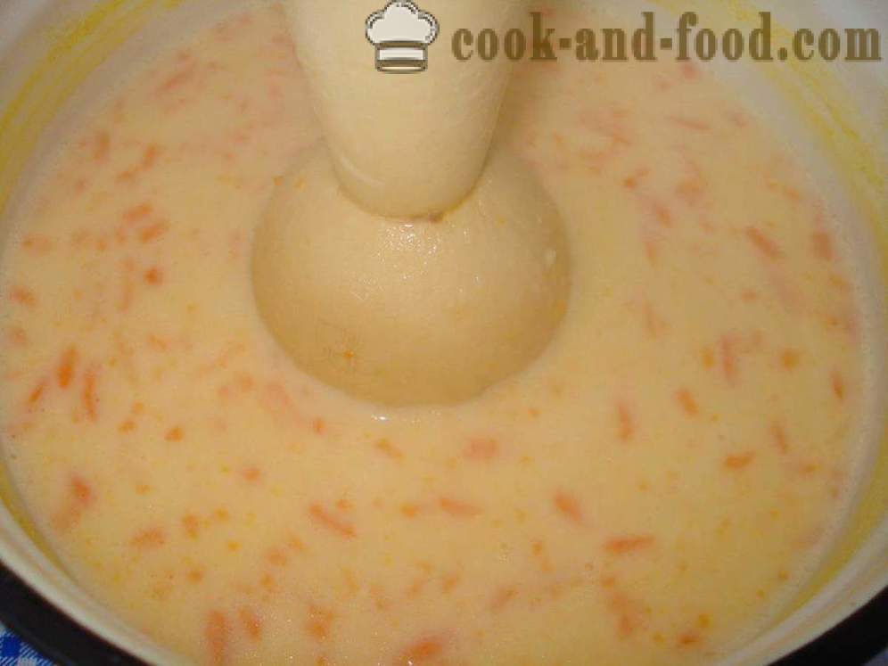 Грахова супа с пиле и крутони - как да готвят грахова супа с пиле и топено сирене, стъпка по стъпка рецепти снимки