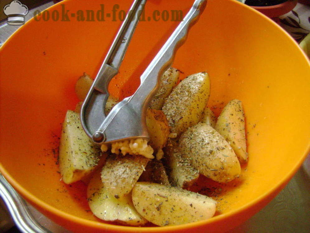 Картофи запечени с коричка - като печени филийки картофи на фурна, с една стъпка по стъпка рецепти снимки