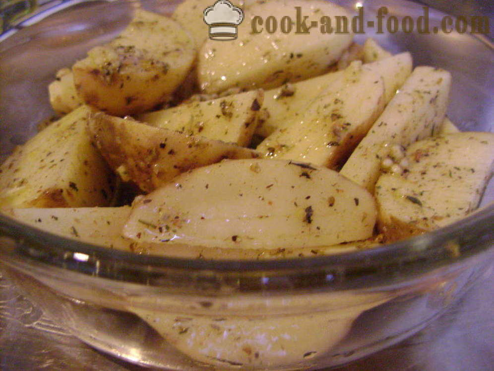 Картофи запечени с коричка - като печени филийки картофи на фурна, с една стъпка по стъпка рецепти снимки