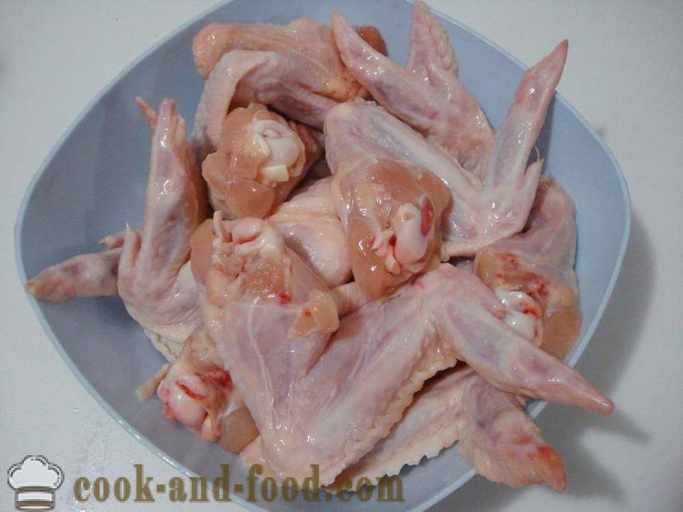 Шишчета от пилешки крилца - как да готвят шишчета от пилешки крилца, стъпка по стъпка рецепти снимки