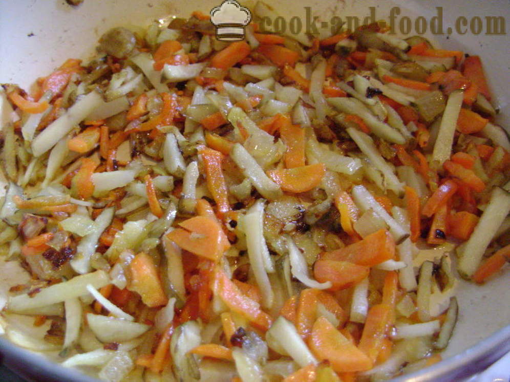Lean е направена с ечемик и кисели краставички - как да се готвя постен туршия с ечемик, стъпка по стъпка рецепти снимки