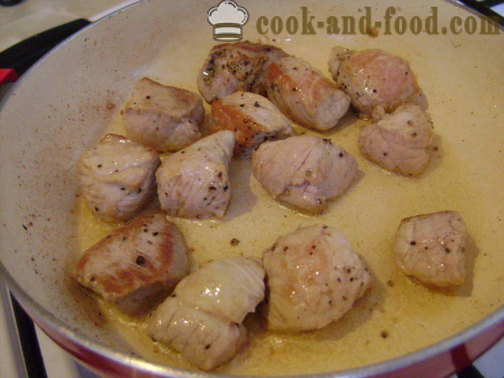 Запържете зеле с картофи, пиле и гъби - както вкусно да се готви задушени зеле, стъпка по стъпка рецепти снимки