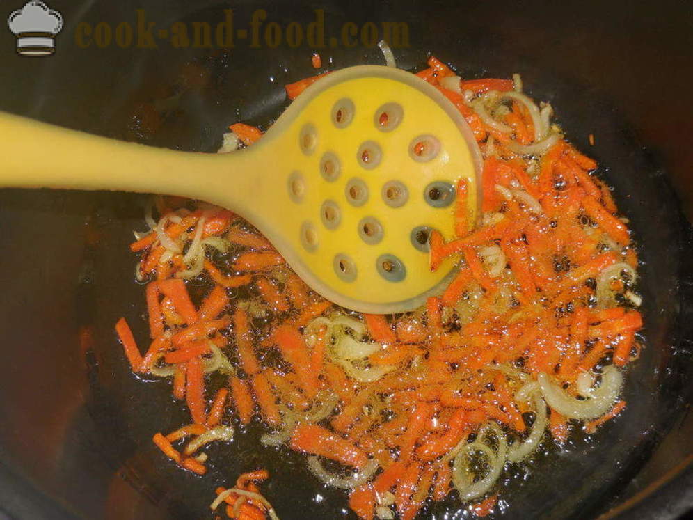 Зеленчукова супа с сардини в доматен сос в multivarka - как да се готвя зеленчукова супа с хамсия, стъпка по стъпка рецепти снимки
