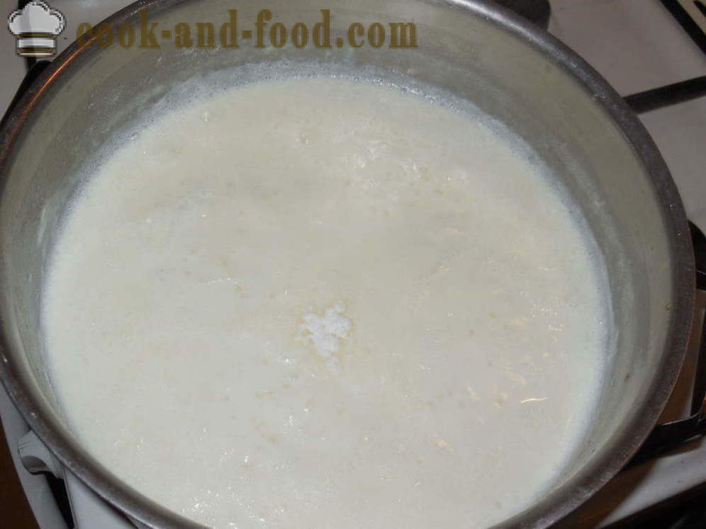 Саго мляко овесена каша - как да се готви каша от саго мляко, стъпка по стъпка рецепти снимки