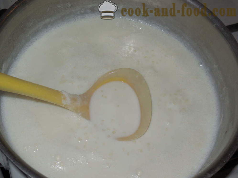 Саго мляко овесена каша - как да се готви каша от саго мляко, стъпка по стъпка рецепти снимки