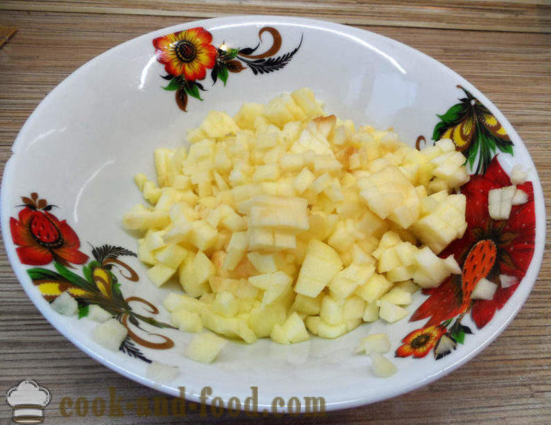 Класически виенски щрудел с ябълки - как да се готвя щрудел с ябълки, стъпка по стъпка рецепти снимки