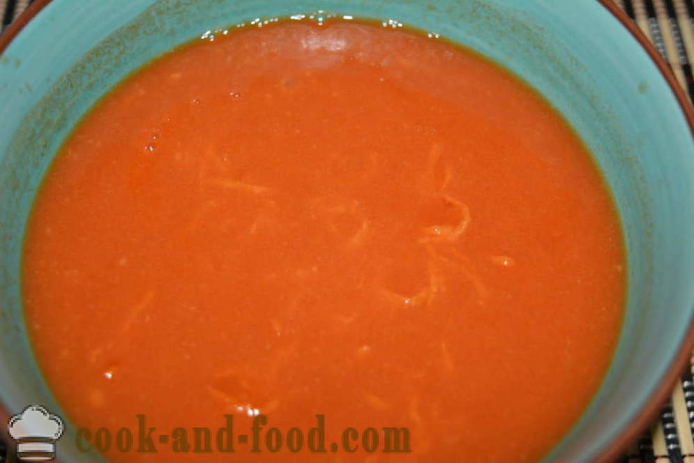 Quick-сос сос с доматено пюре в микровълнова - как да се готвя доматен сос, сос в микровълнова фурна, стъпка по стъпка рецепти снимки