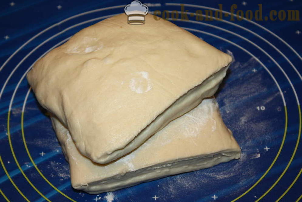 Мая бутер тесто кроасан - как да се направи бутер тесто кроасан, стъпка по стъпка рецепти снимки