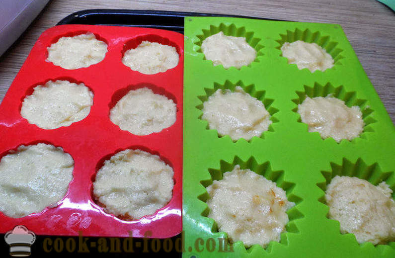 Прости тарталети за кисело мляко или заквасена сметана с грис - как да се направи тарталети в метални кутии, стъпка по стъпка рецепти снимки