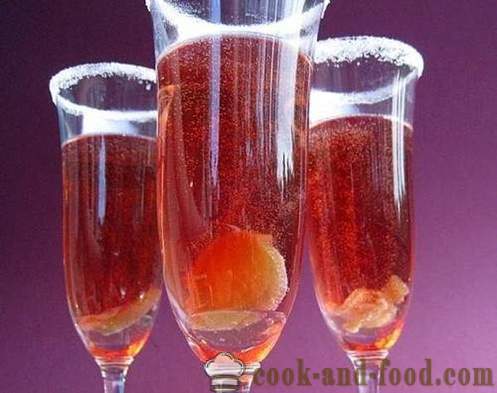 Напитки 2017 Нова година и празнични коктейли на годината на петела - алкохолни и безалкохолни