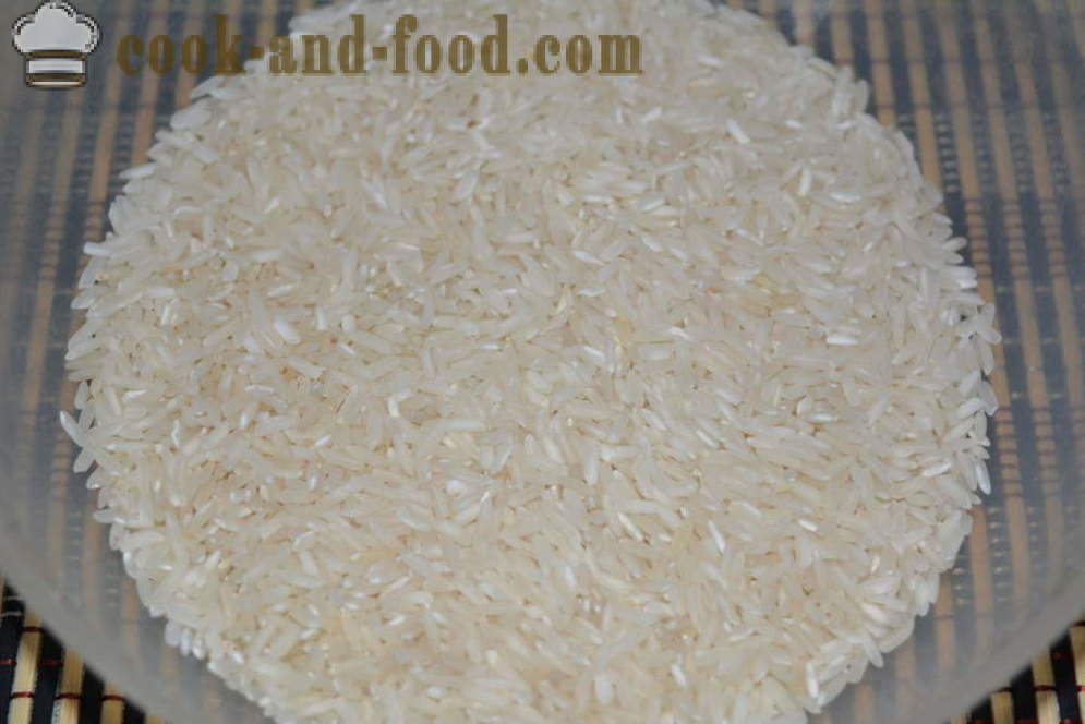 Как да се готви ориз за гарнитура ронлива - как да се готви хрупкав ориз в тиган, стъпка по стъпка рецепти снимки