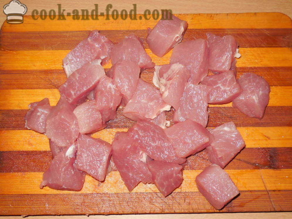 Печени картофи с месо и зеленчуци - как да се готви яхния от картофи с месо в multivarka, стъпка по стъпка рецепти снимки