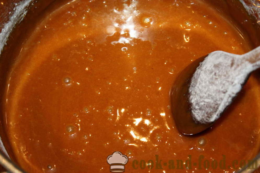Мед Choux тесто за джинджифилови сладки - технологии и методи за готвене как да се направи бисквитено тесто, стъпка по стъпка рецепти снимки