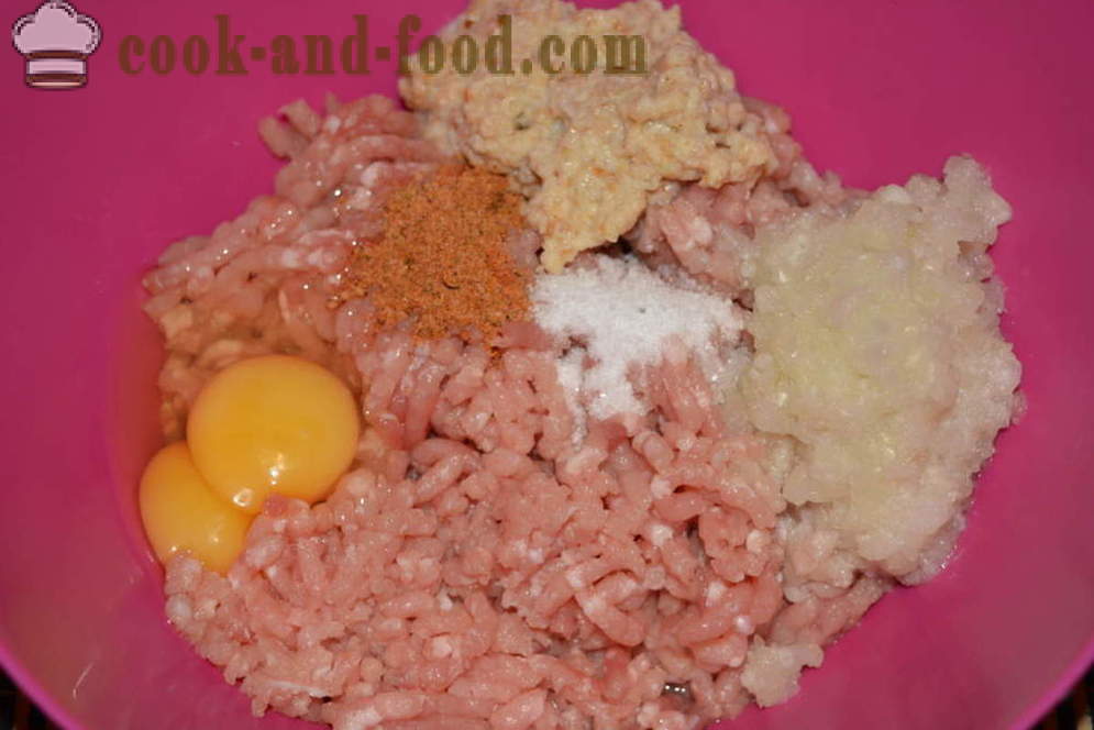 Таралежи вкусно мляно месо с ориз за няколко - как да се готви месо с ориз таралежи в multivarka, стъпка по стъпка рецепти снимки