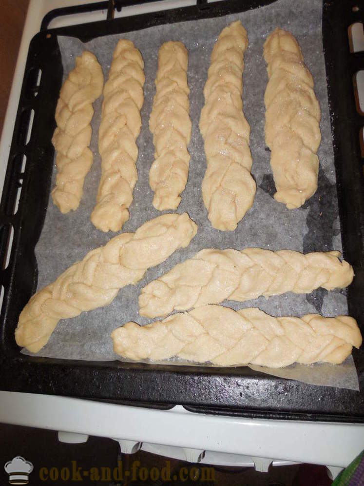 Прости бисквити извара - как да се направи извара бисквити, стъпка по стъпка рецепти снимки