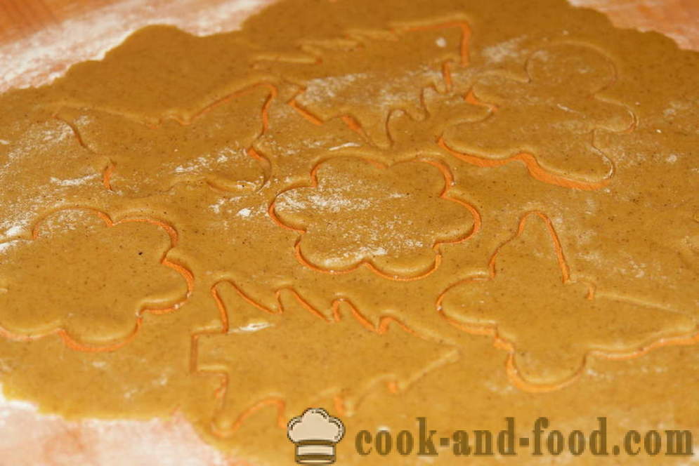 Gingerbread бисквитки с канела и мед - как да се направи пищен дом, стъпка по стъпка рецепти снимки