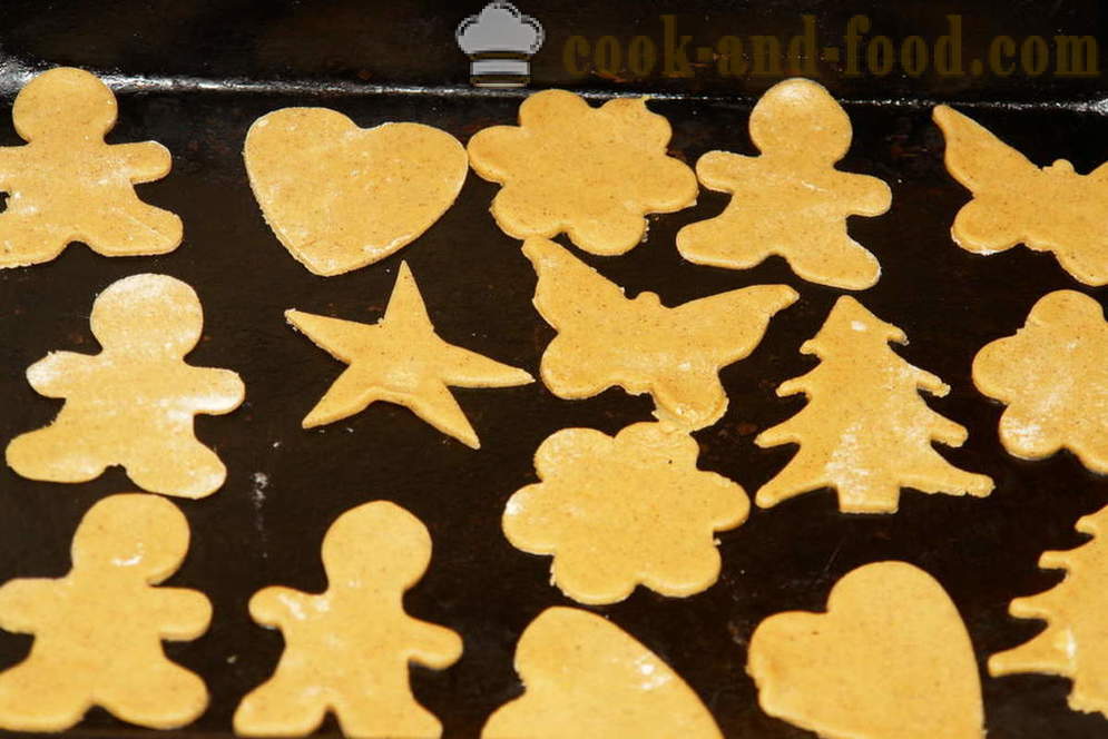 Gingerbread бисквитки с канела и мед - как да се направи пищен дом, стъпка по стъпка рецепти снимки