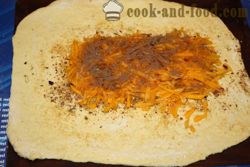 Мая торта с тиква -като се готви тиквен пай с големи скокове, с една стъпка по стъпка рецепти снимки